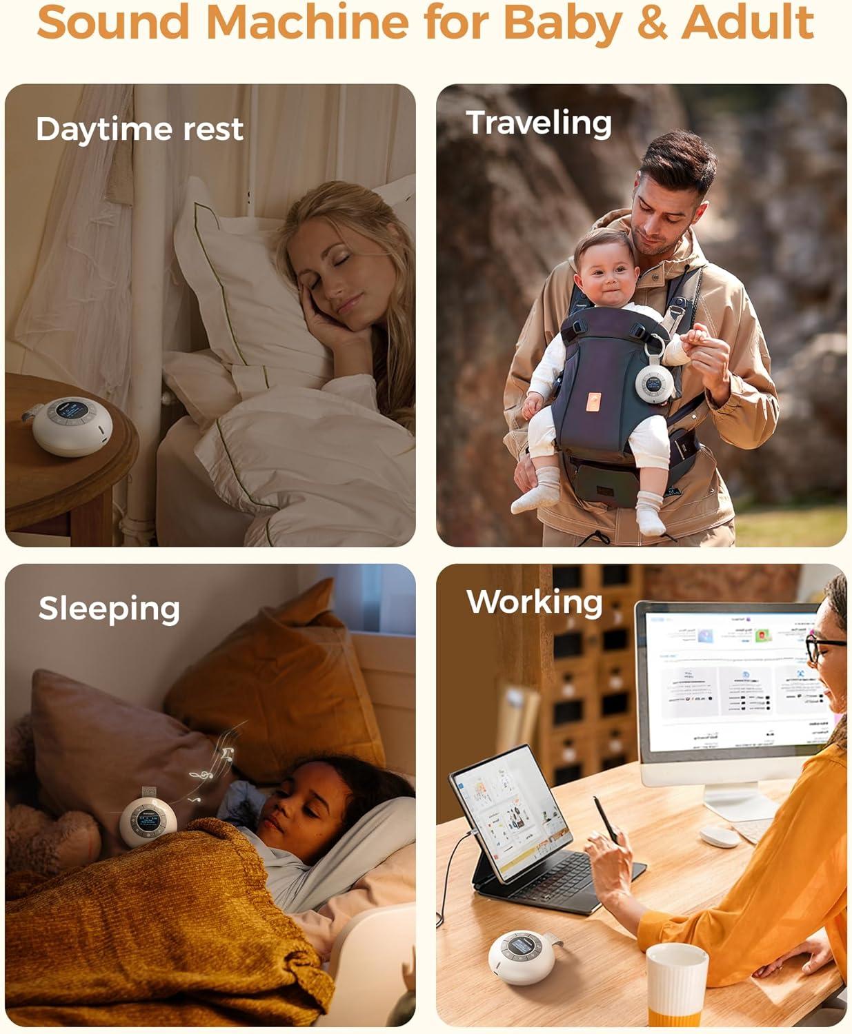 image:imageGlocusent 1Pack LED Camping Lantern Bundle 1Pack Rechargeable Sound Machine