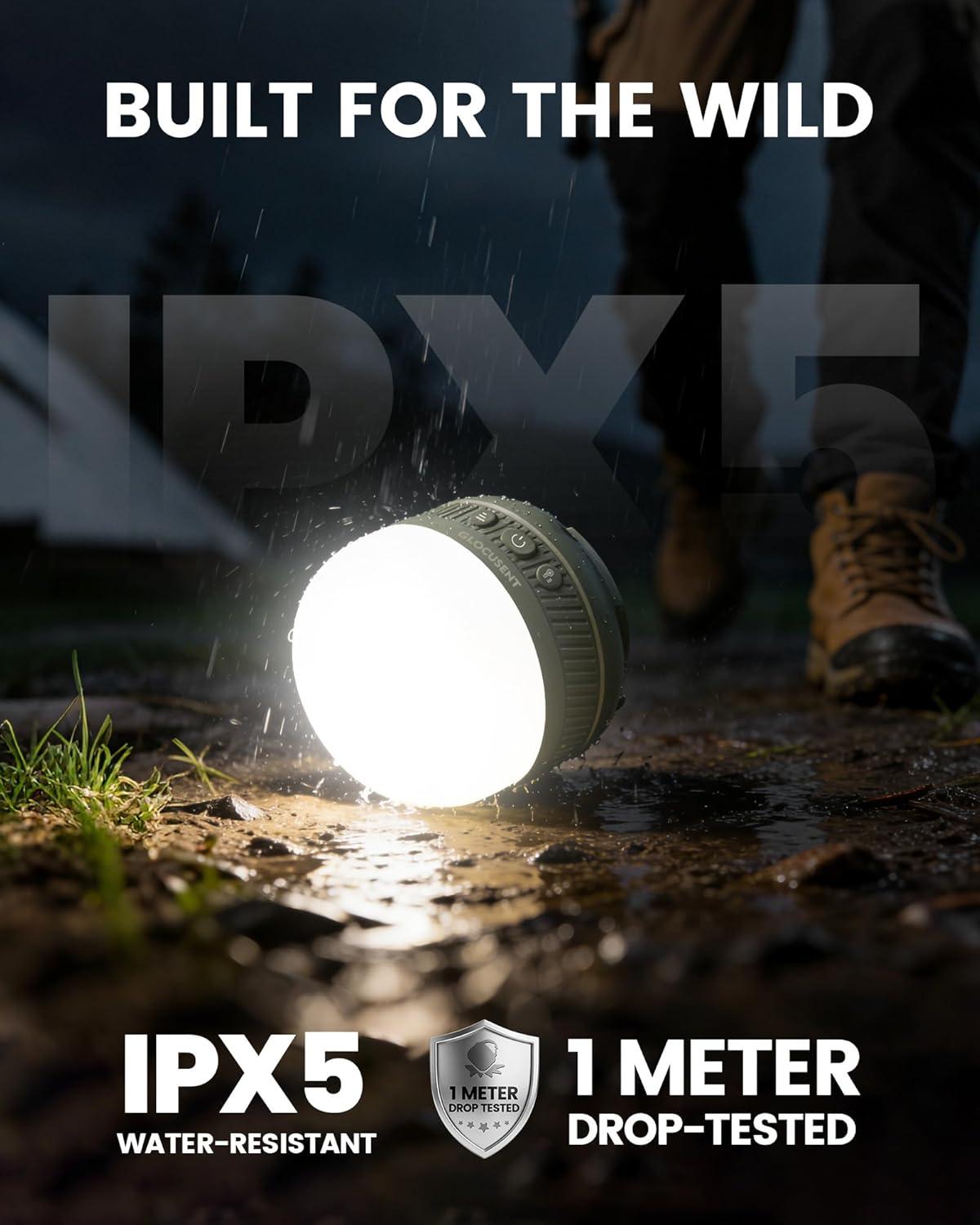 image:imageGlocusent Clip on Book Light Pocket Camping Light