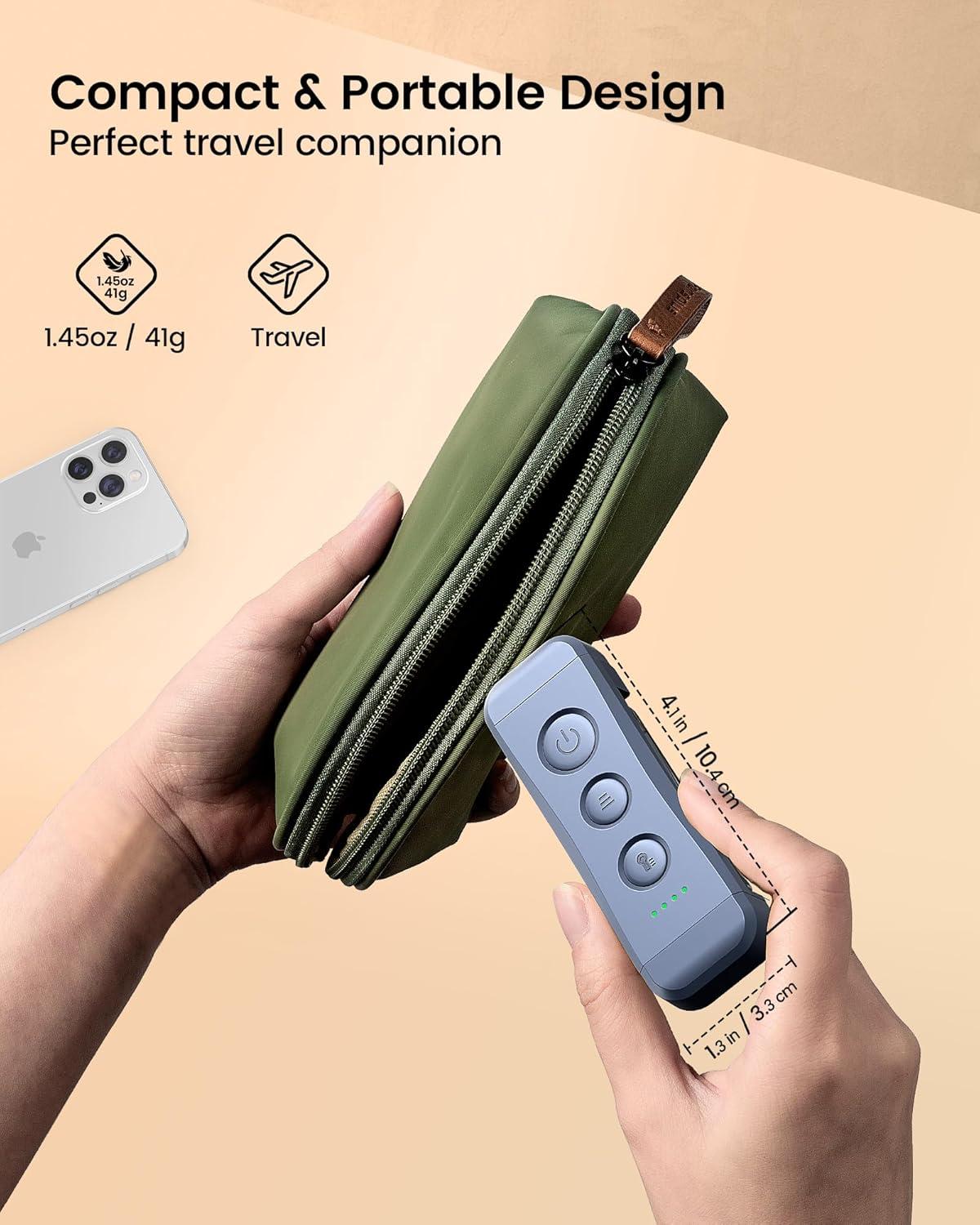 image:imageGlocusent USB Rechargeable Book Light Portable Clipon LED Reading Light Reading Lights for Books in Bed with 3 Amber Colors amp 5 Brightness Dimmable Compact amp Long Lasting Perfect for Book LoversDark Blue