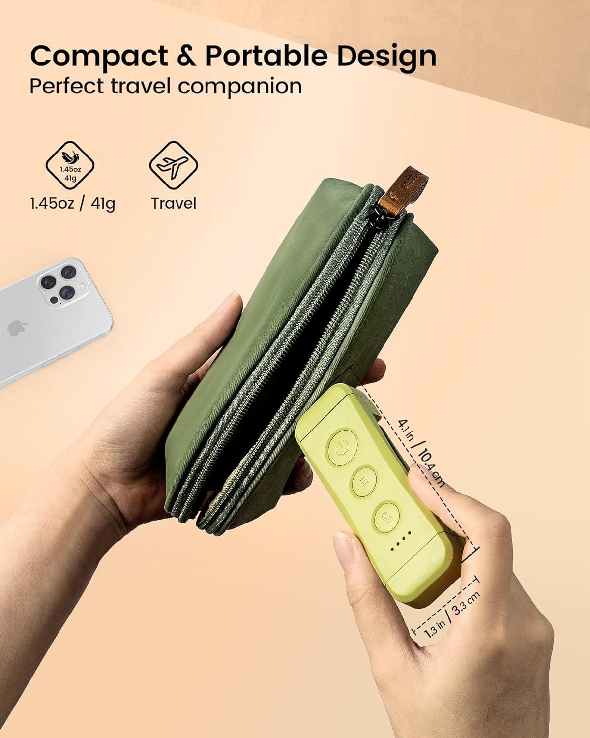 image:imageGlocusent USB Rechargeable Book Light Portable Clipon LED Reading Light Reading Lights for Books in Bed with 3 Amber Colors amp 5 Brightness Dimmable Compact amp Long Lasting Perfect for Book LoversGreen