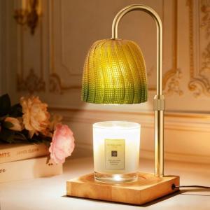 image:imageGlocusent Candle Warmer Lamp with Timer Dimmable Height Adjustable Christmas Birthday Gifts for Women Mom Sister Electric Wax Melt Warmer for Jar Candles House Warming Room Home Office DecorAmber