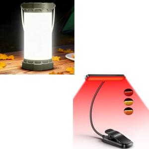 image:imageGlocusent LED Camping Light with 3 Modes Red Light