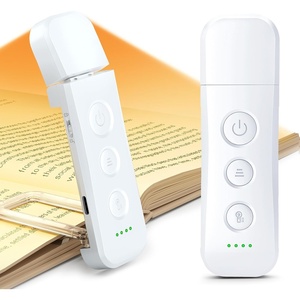 image:imageGlocusent 12 LED Book Light Reading Lights for Books in Bed with 5 Colors amp 5 Brightness Portable Clip on Reading Light USBC Rechargeable for 200H with Travel Lock Perfect Gifts for Book LoversWhite